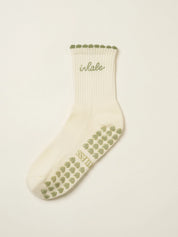 Inhale Exhale Grip Socks