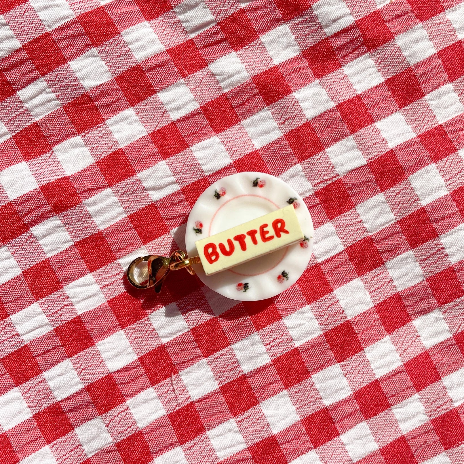 Unsalted Butter Bag Charm