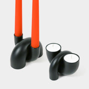 Macaroni 2-in-1 Candleholder for Tapers & Tealights