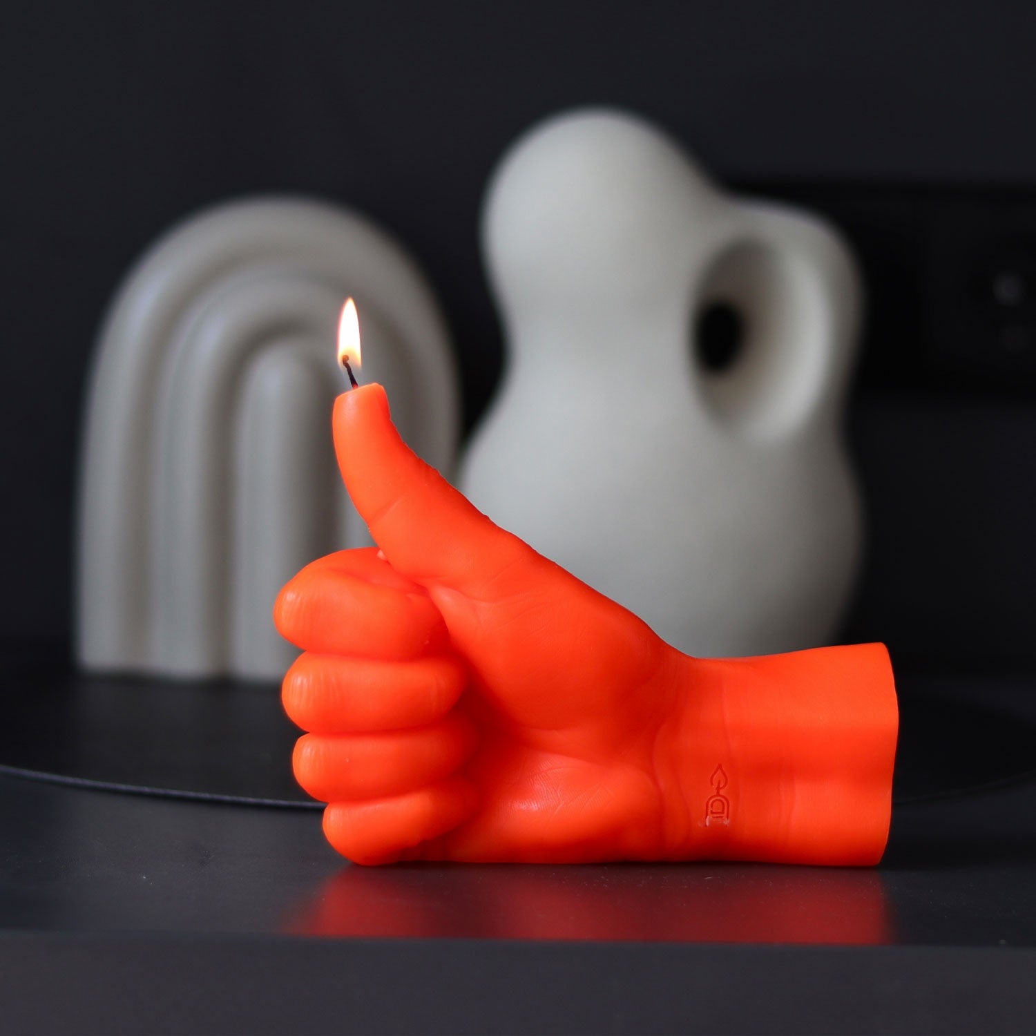 Handmade 'Thumbs Up' Candle