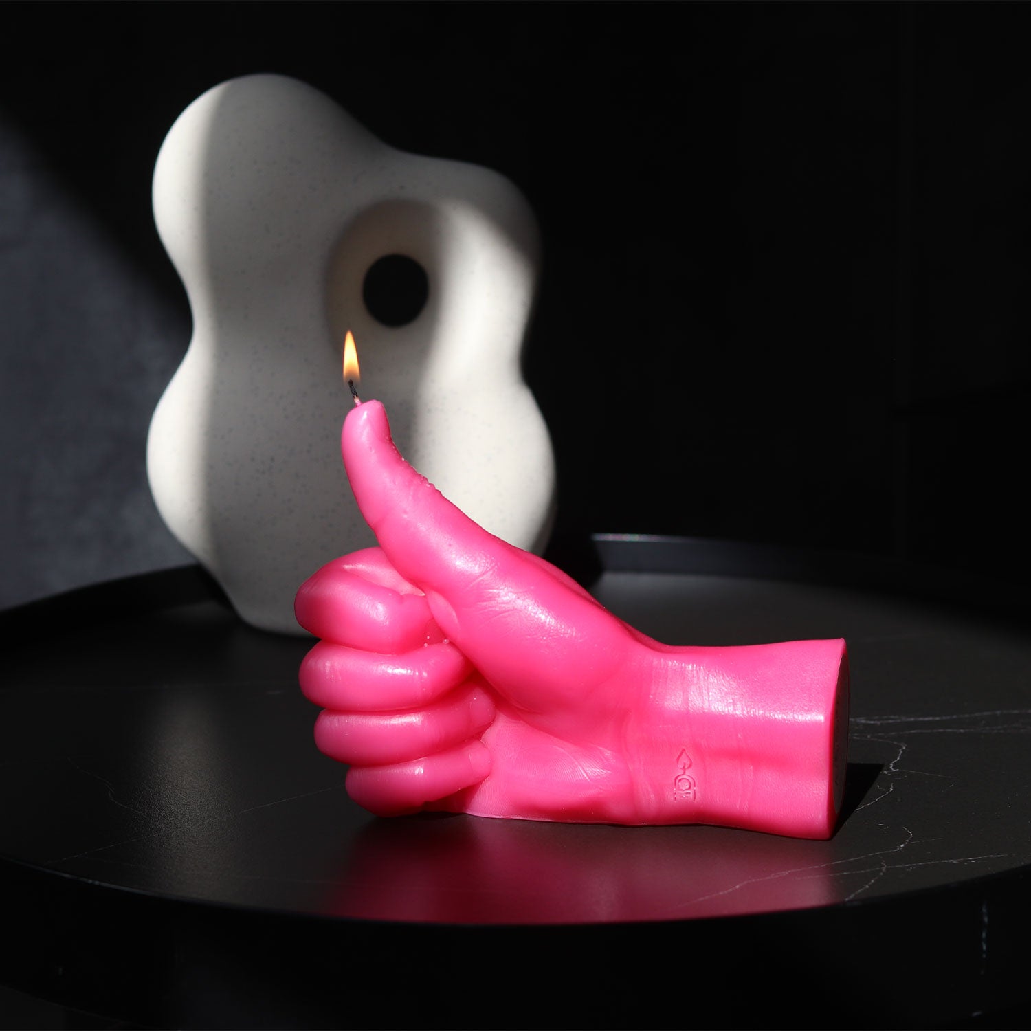 Handmade 'Thumbs Up' Candle