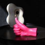 Handmade 'Thumbs Up' Candle