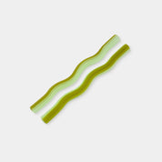 Vibrant Taper Wiggle Candles (set of 2)