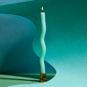 Vibrant Taper Wiggle Candles (set of 2)