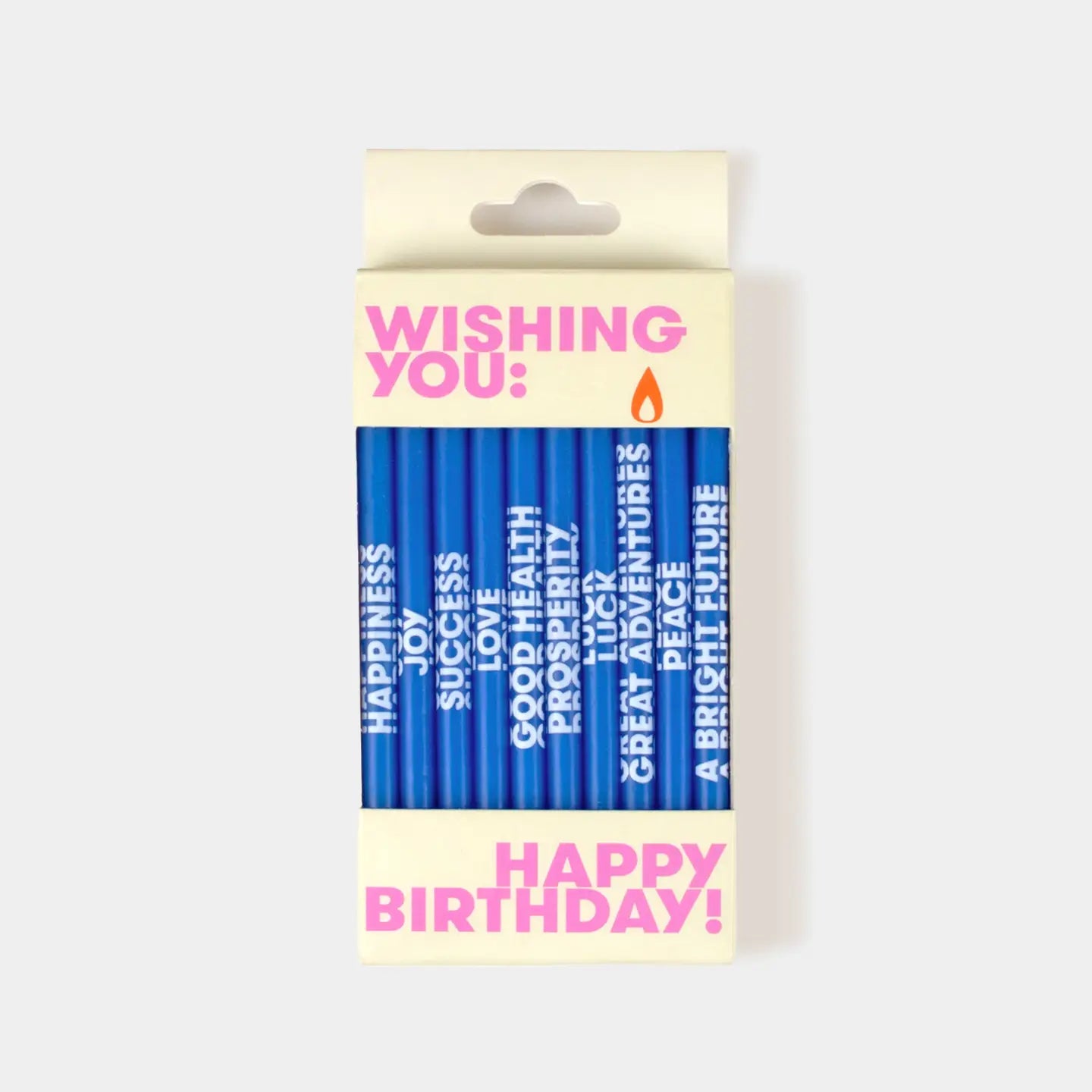 Wishing You: 5" Birthday Candles (10 Pack)
