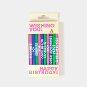 Wishing You: 5" Birthday Candles (10 Pack)