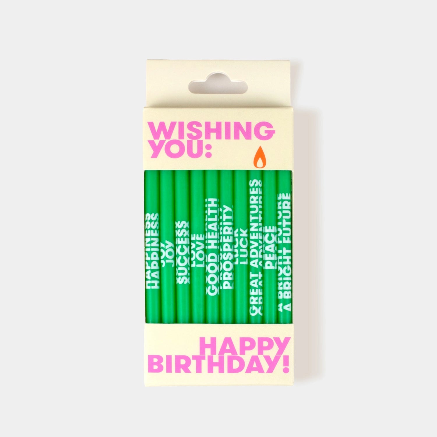 Wishing You: 5" Birthday Candles (10 Pack)