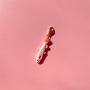 Pink Fancy Fish Bag Charm