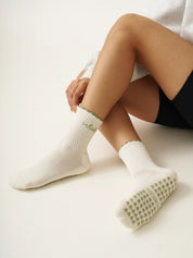 Inhale Exhale Grip Socks