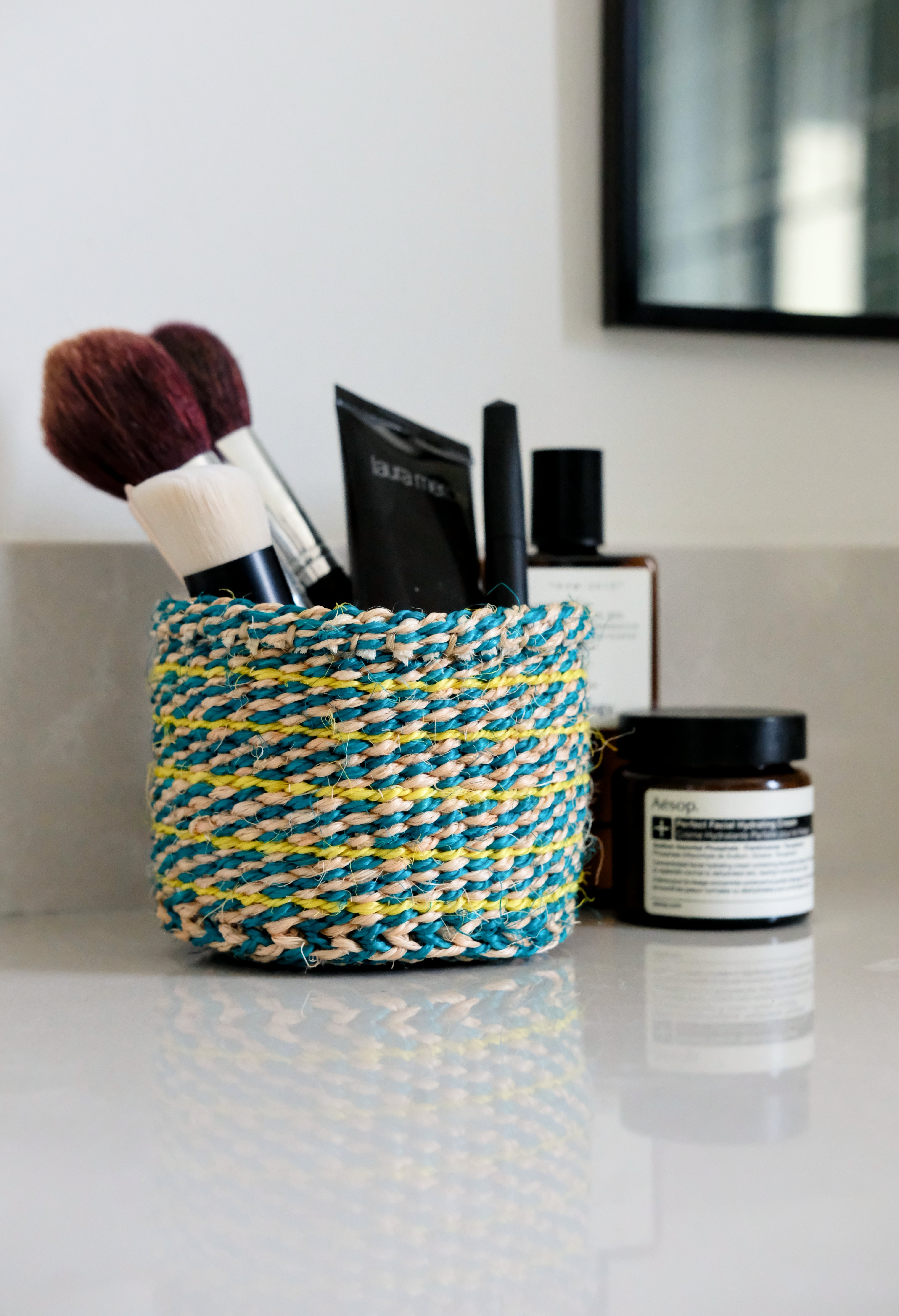 Mini Storage Plant Basket (Coastal Joy)