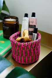 Mini Storage Plant Basket (Wild Bloom)