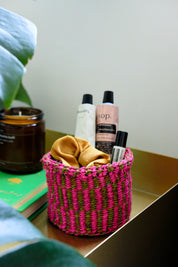 Mini Storage Plant Basket (Wild Bloom)