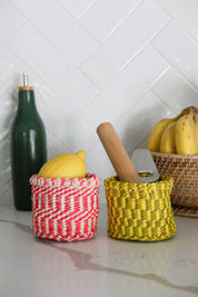 Mini Storage Plant Basket (Sunset Sorbet)