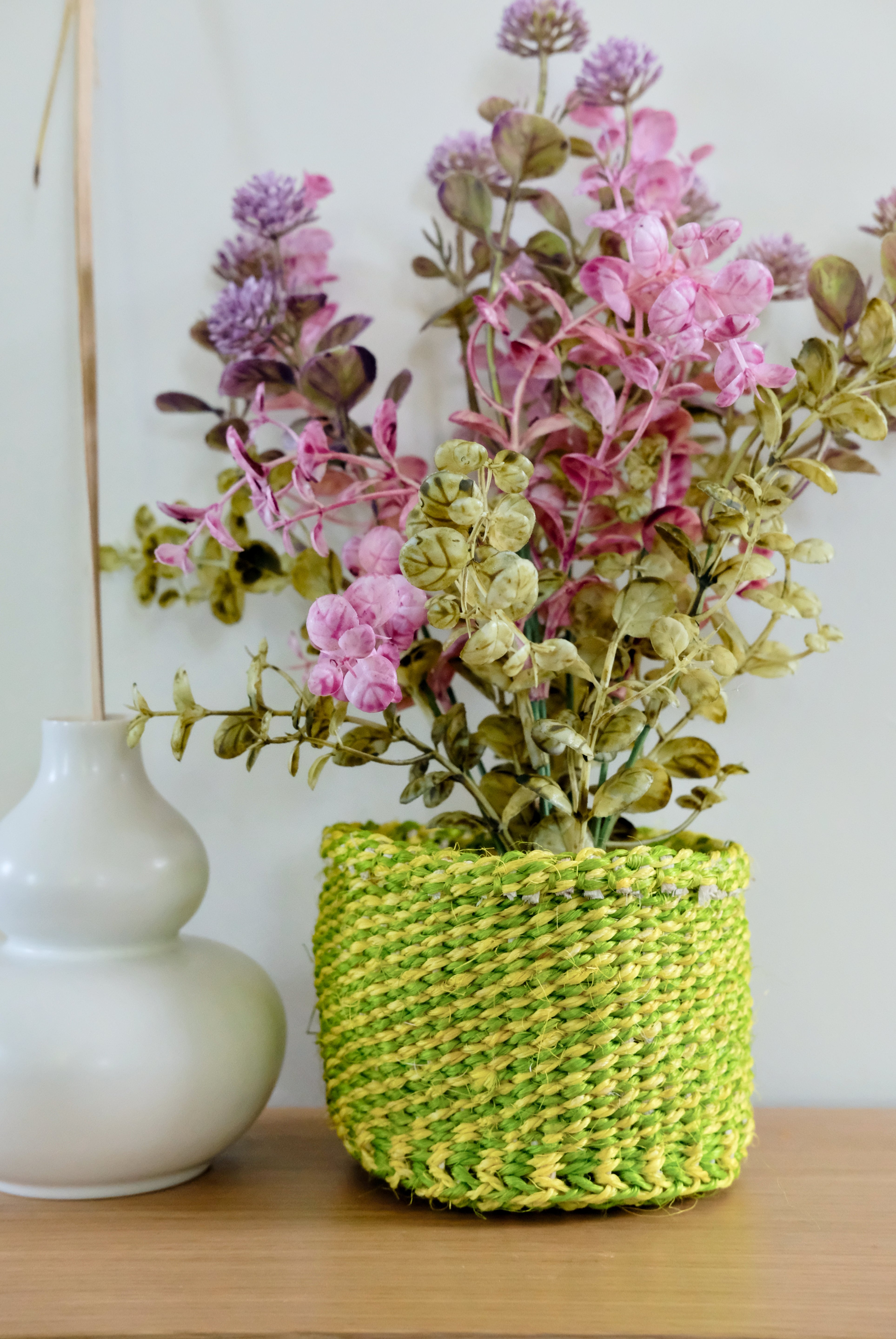 Mini Storage Plant Basket (Citrus Twist)