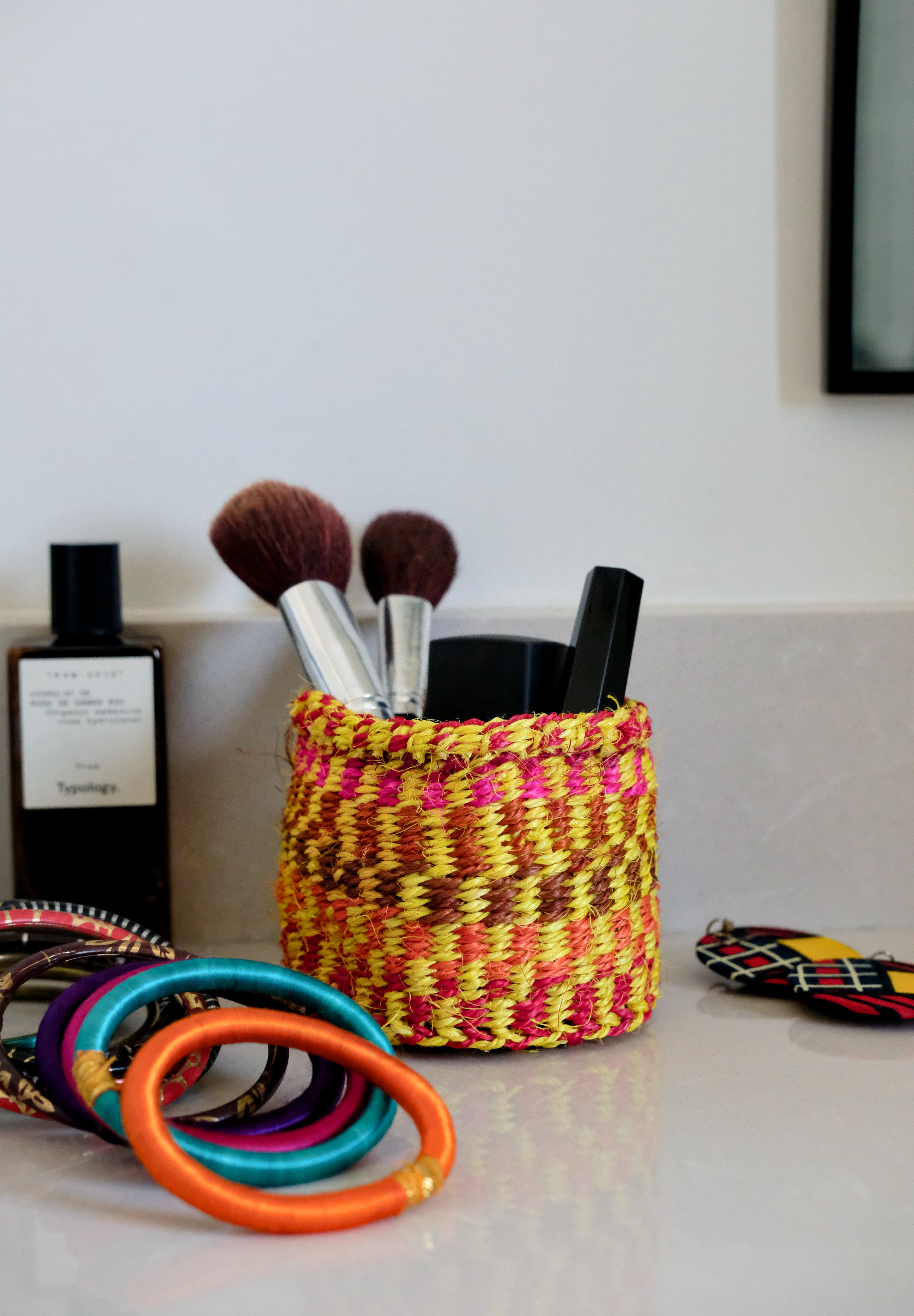 Mini Storage Plant Basket (Spiced Sunrise)