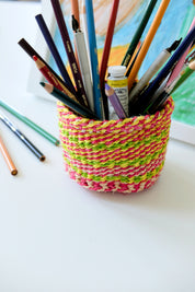 Mini Storage Plant Basket (Sweet Zing)