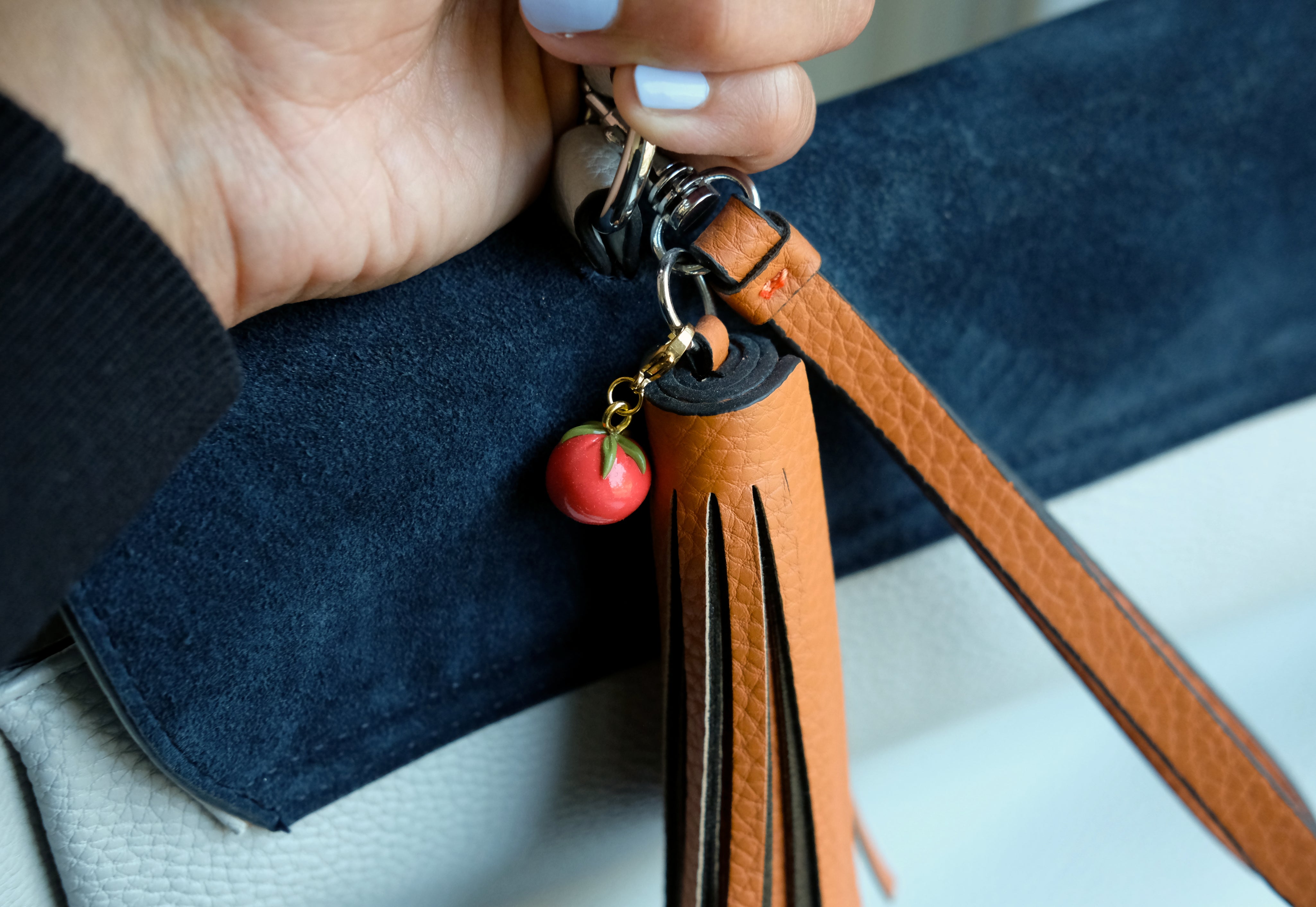Tomato Bag Charm