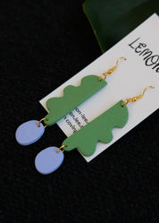 Sage Wavy Days Earrings