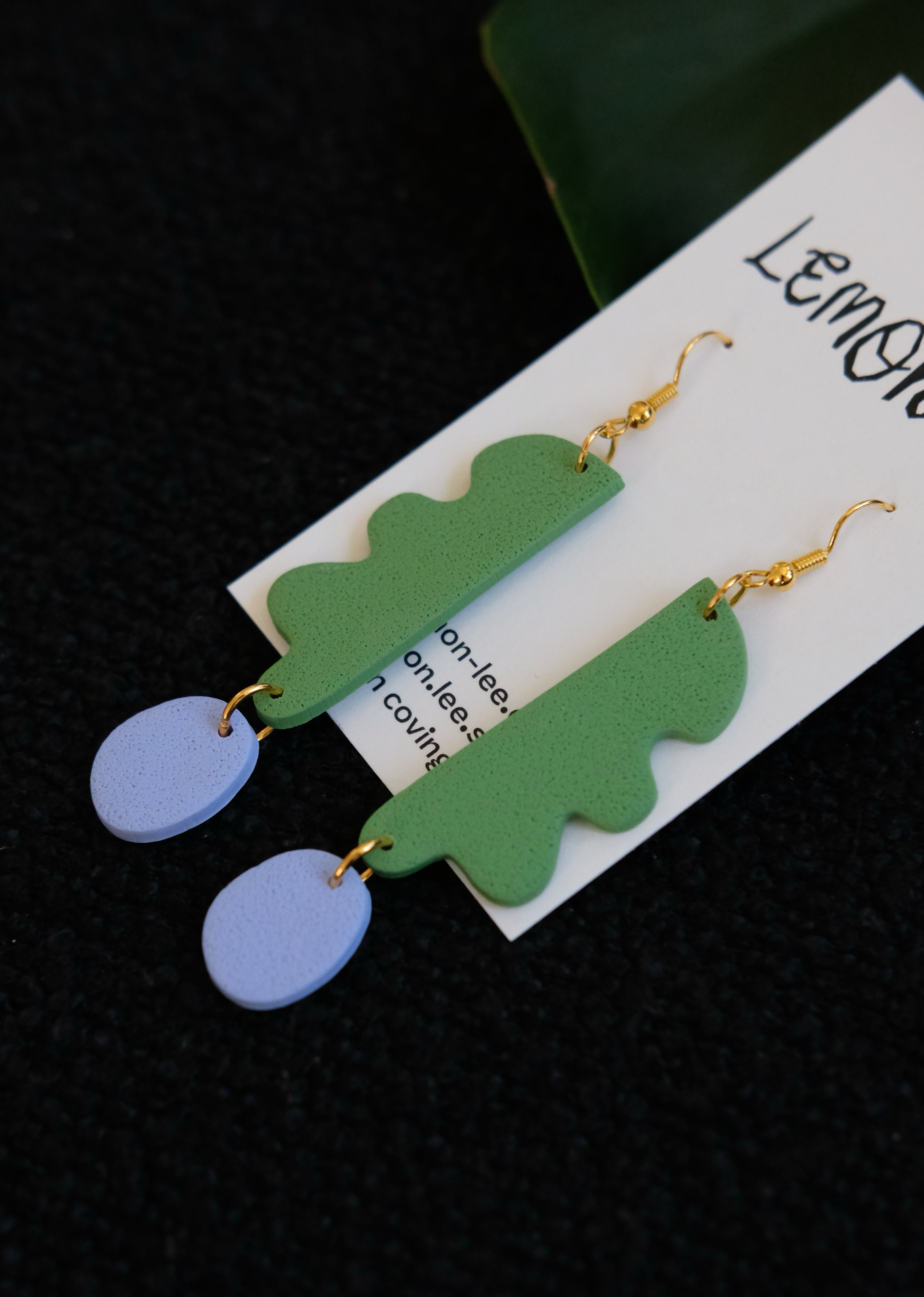 Sage Wavy Days Earrings