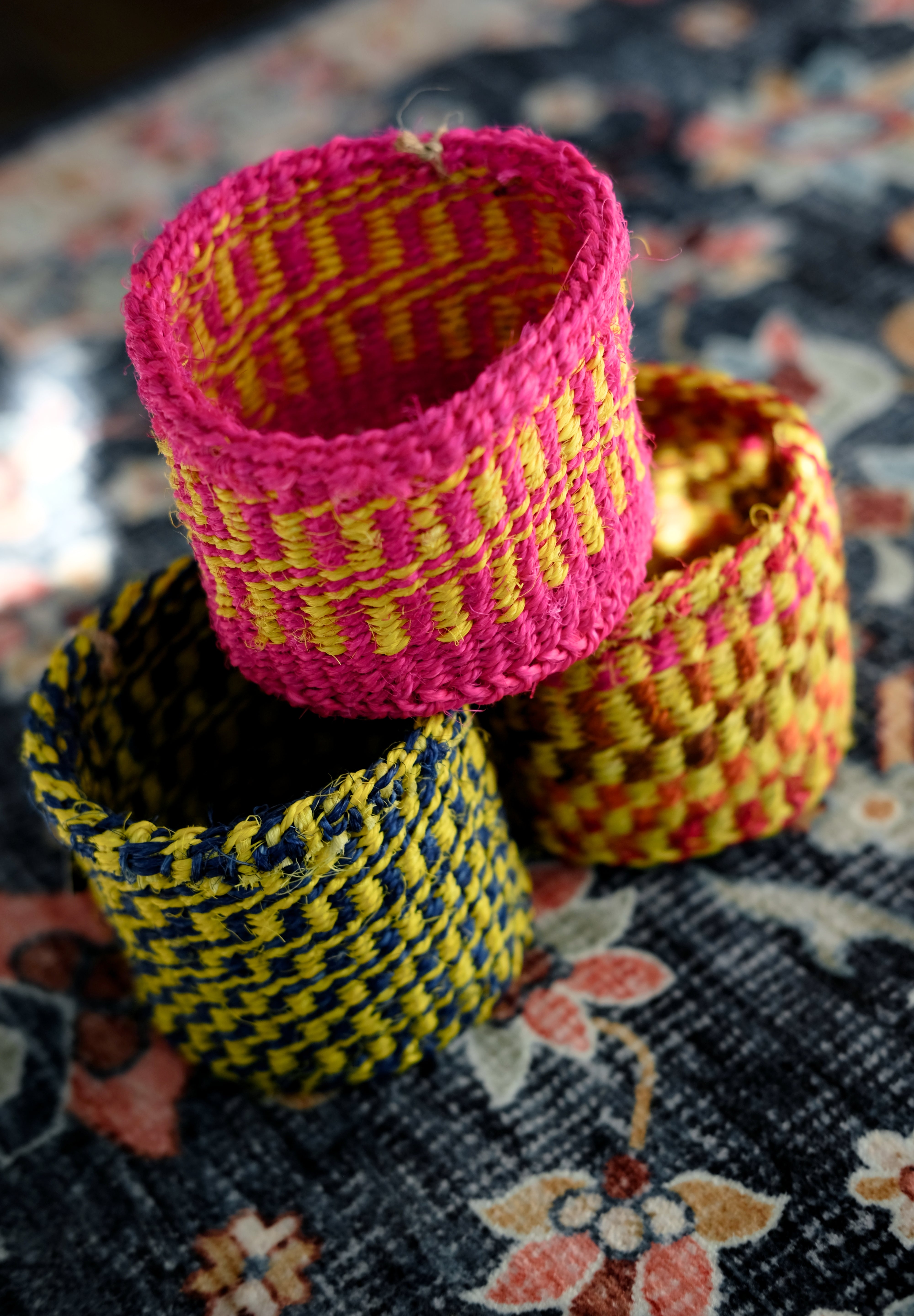 Mini Storage Basket Trio