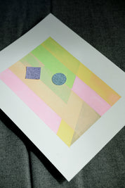 'Layered Rhythm' Original Acrylic Painting