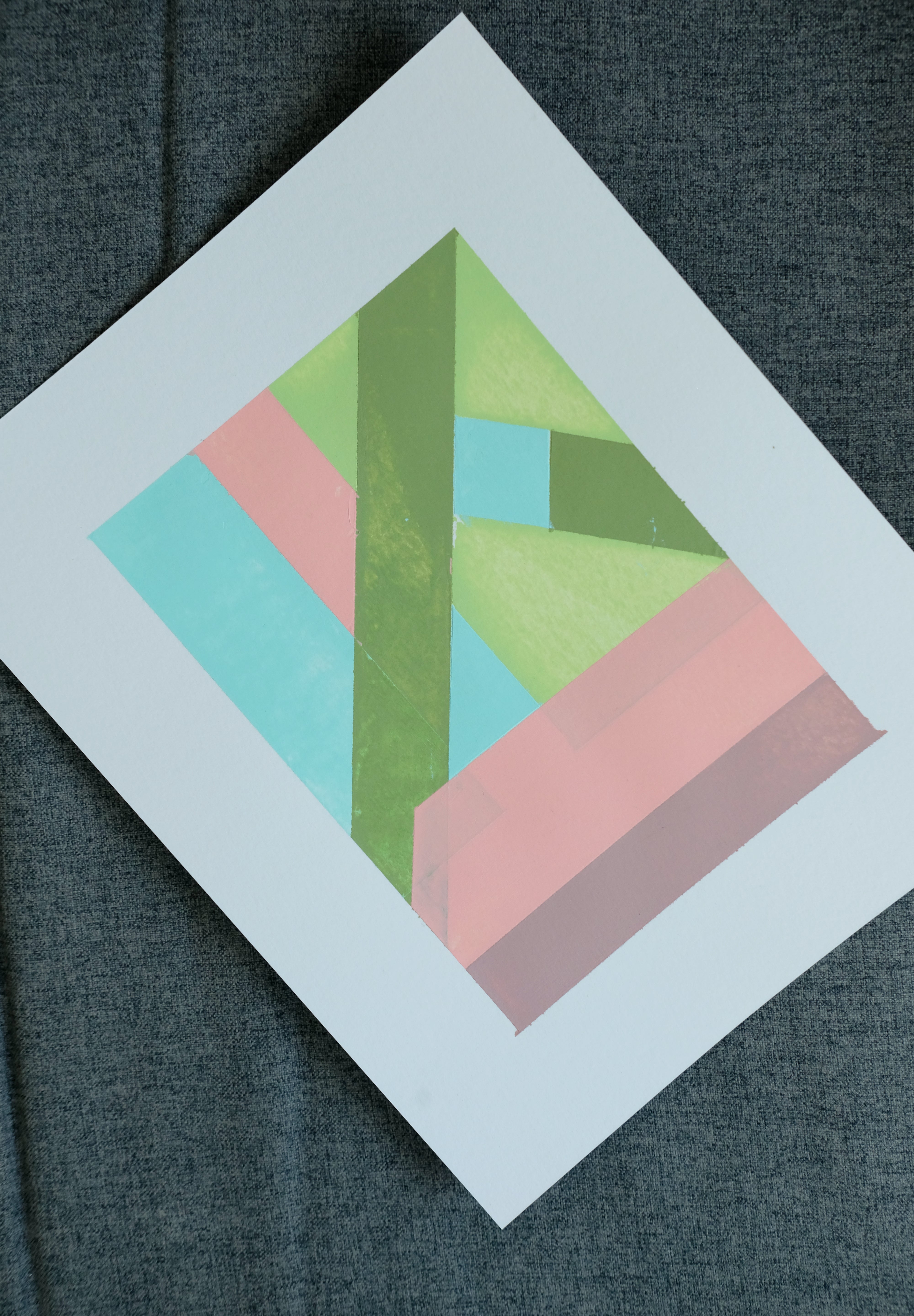 'In Formation' Original Acrylic Painting