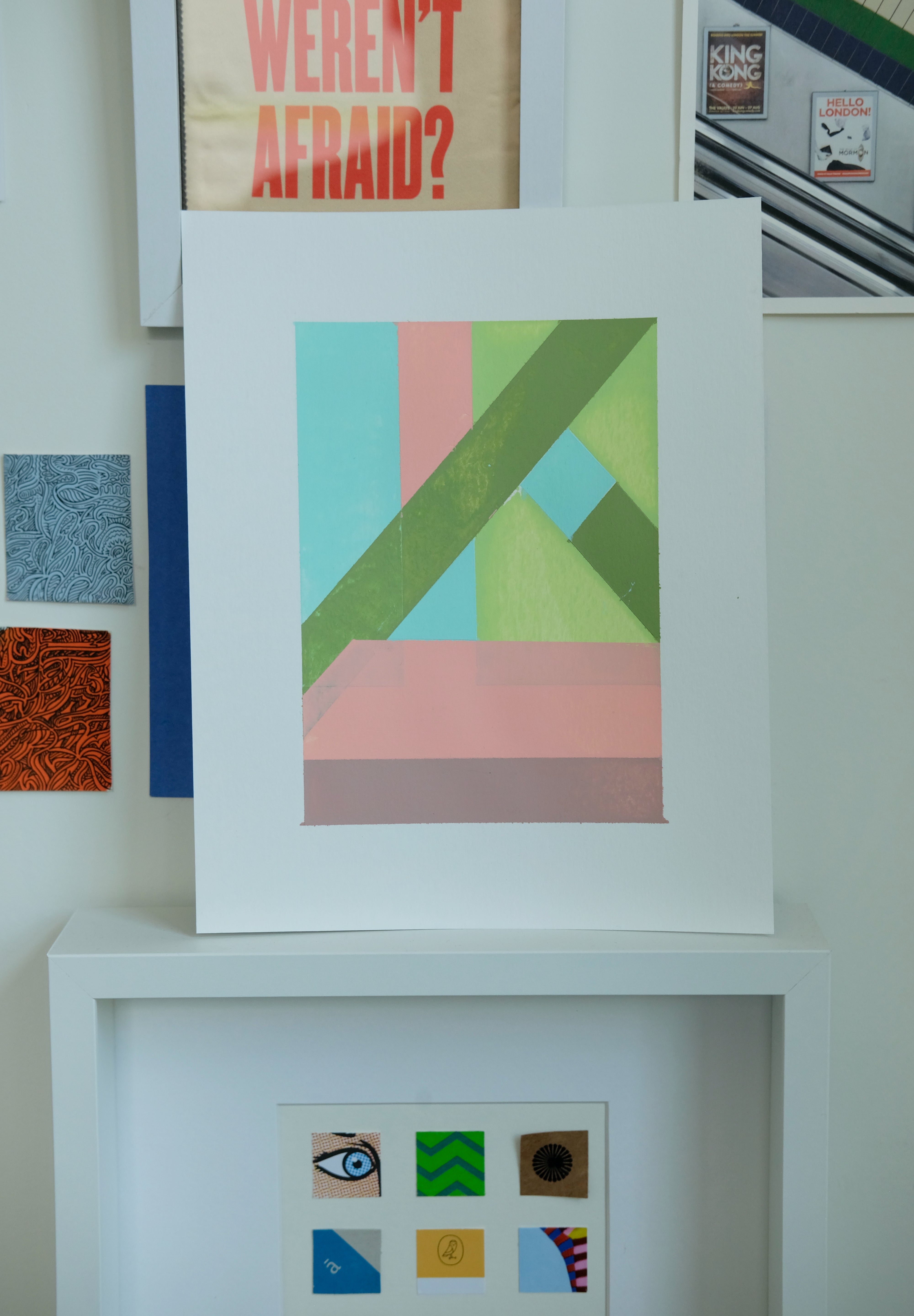 'In Formation' Original Acrylic Painting