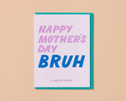 Letterpress Mother's Day Card