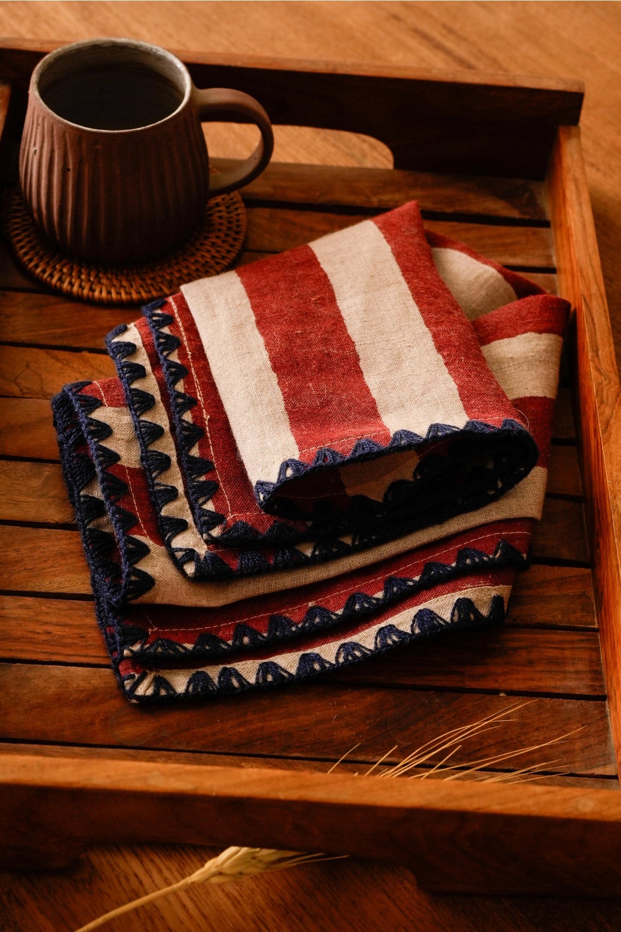 Linen Sutra Napkin Set
