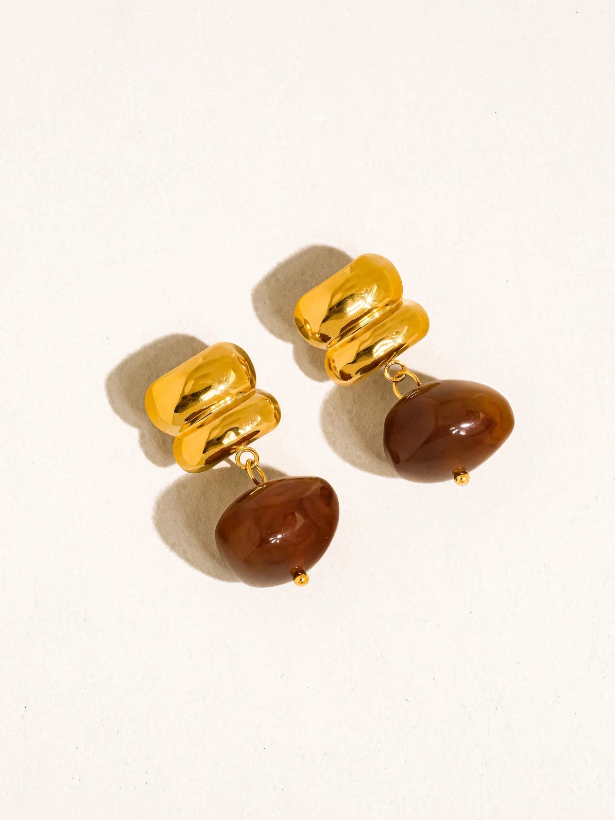 Annina Agate Drop Earrings