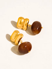 Annina Agate Drop Earrings