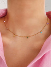Ariana Petite Cz Chain Necklace