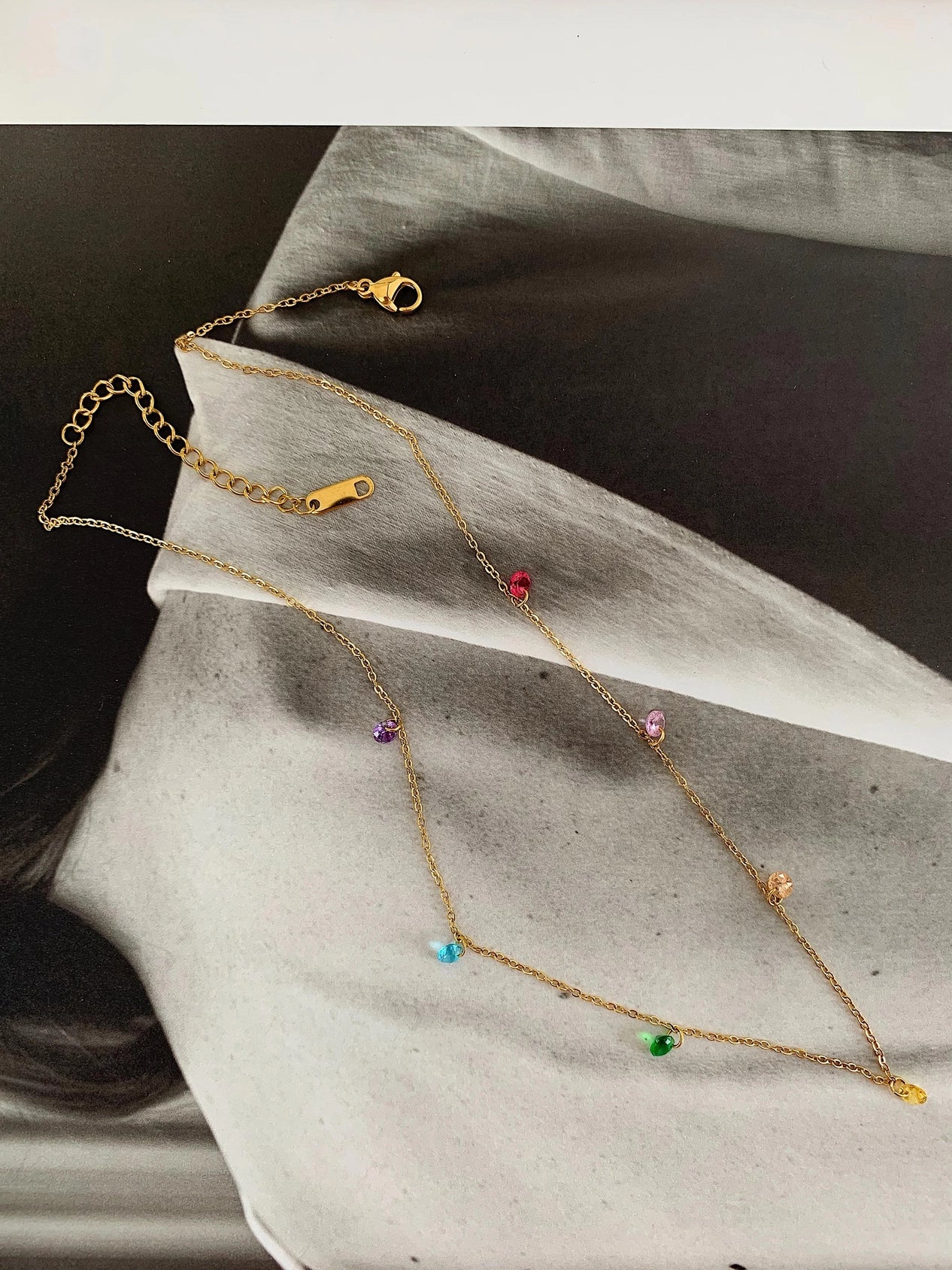 Ariana Petite Cz Chain Necklace