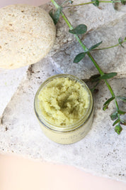 Sea Salt Body Scrub (Green Tea & Eucalyptus)