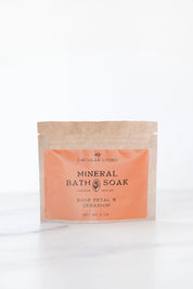 Mineral Bath Soak (Rose Petal & Geranium)