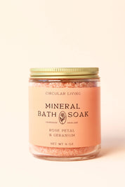 Mineral Bath Soak (Rose Petal & Geranium)