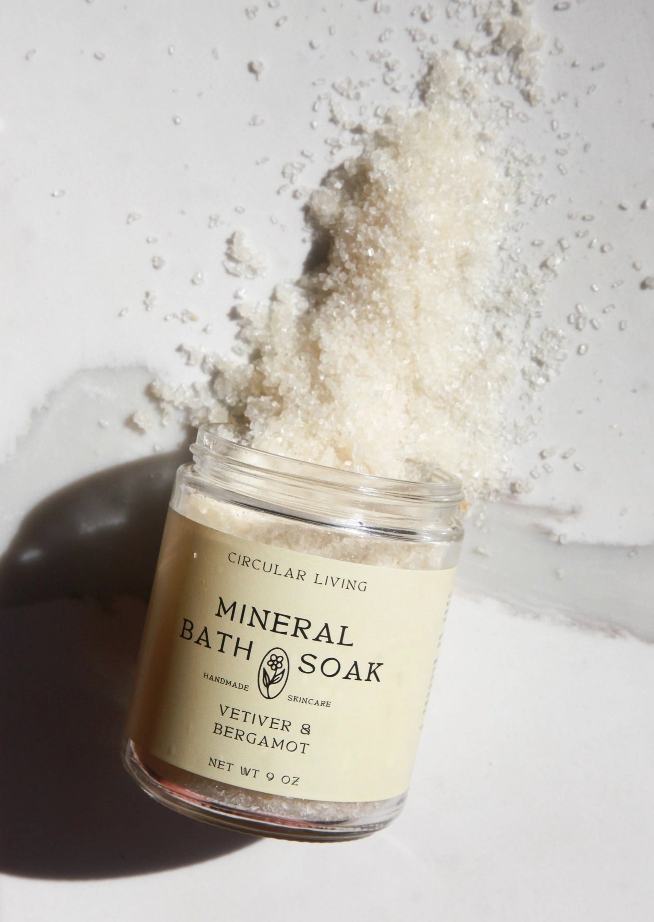 Mineral Bath Soak (Vetiver & Bergamot)