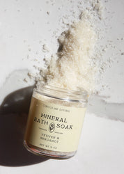 Mineral Bath Soak (Vetiver & Bergamot)