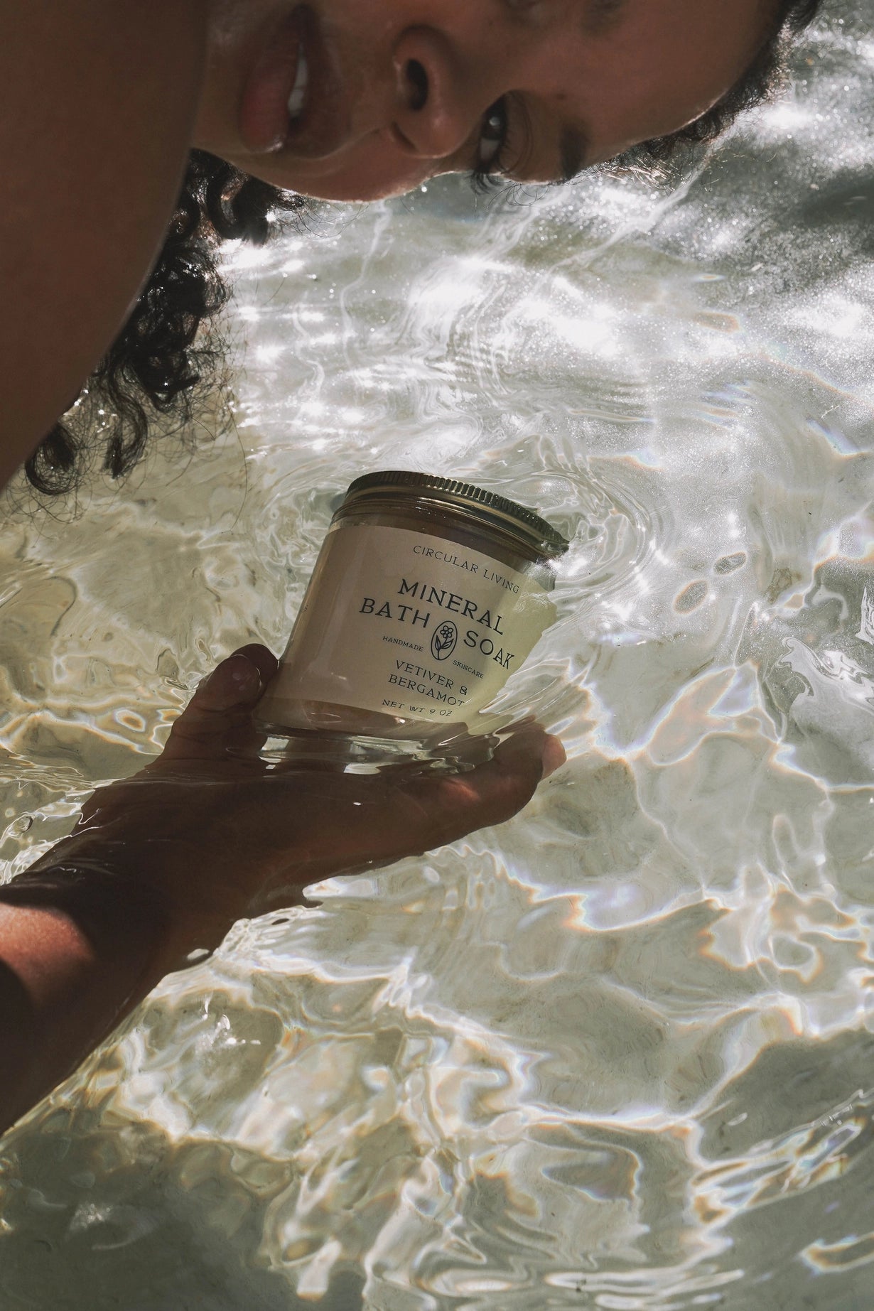 Mineral Bath Soak (Vetiver & Bergamot)