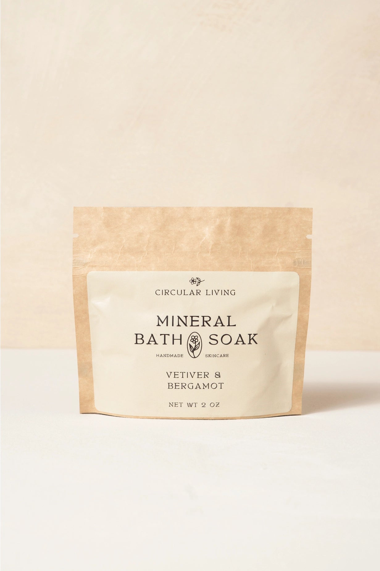 Mineral Bath Soak (Vetiver & Bergamot)