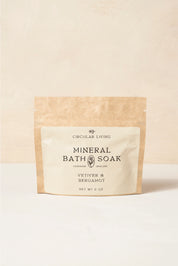 Mineral Bath Soak (Vetiver & Bergamot)