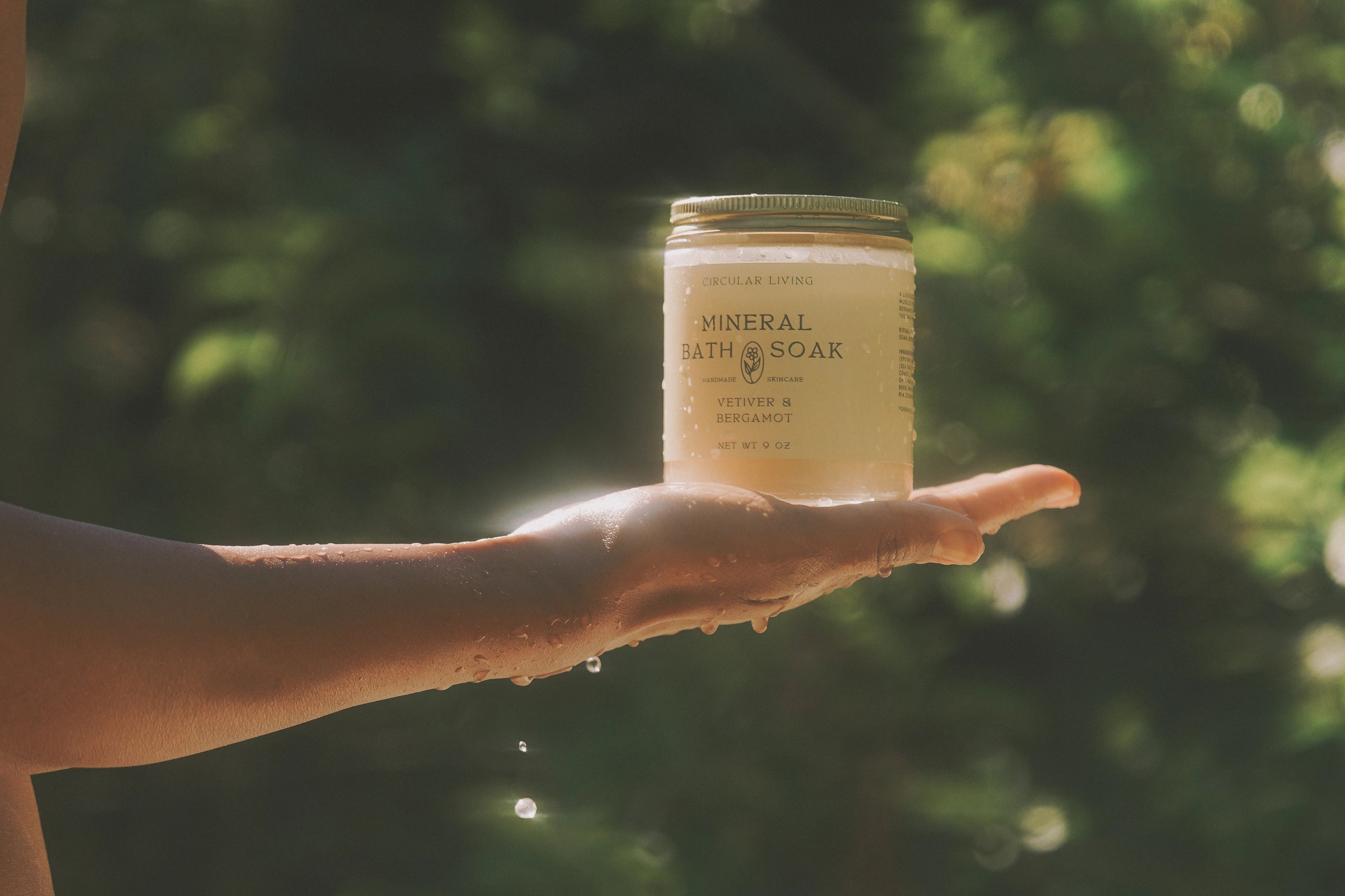 Mineral Bath Soak (Vetiver & Bergamot)