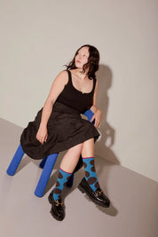 Big Dot Blue Socks