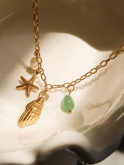 Bonbon Pearl and Shell Charm Necklace