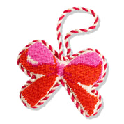 Bow Needlepoint Ornament