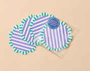 Letterpress Reusable Vellum Coasters (Capri)