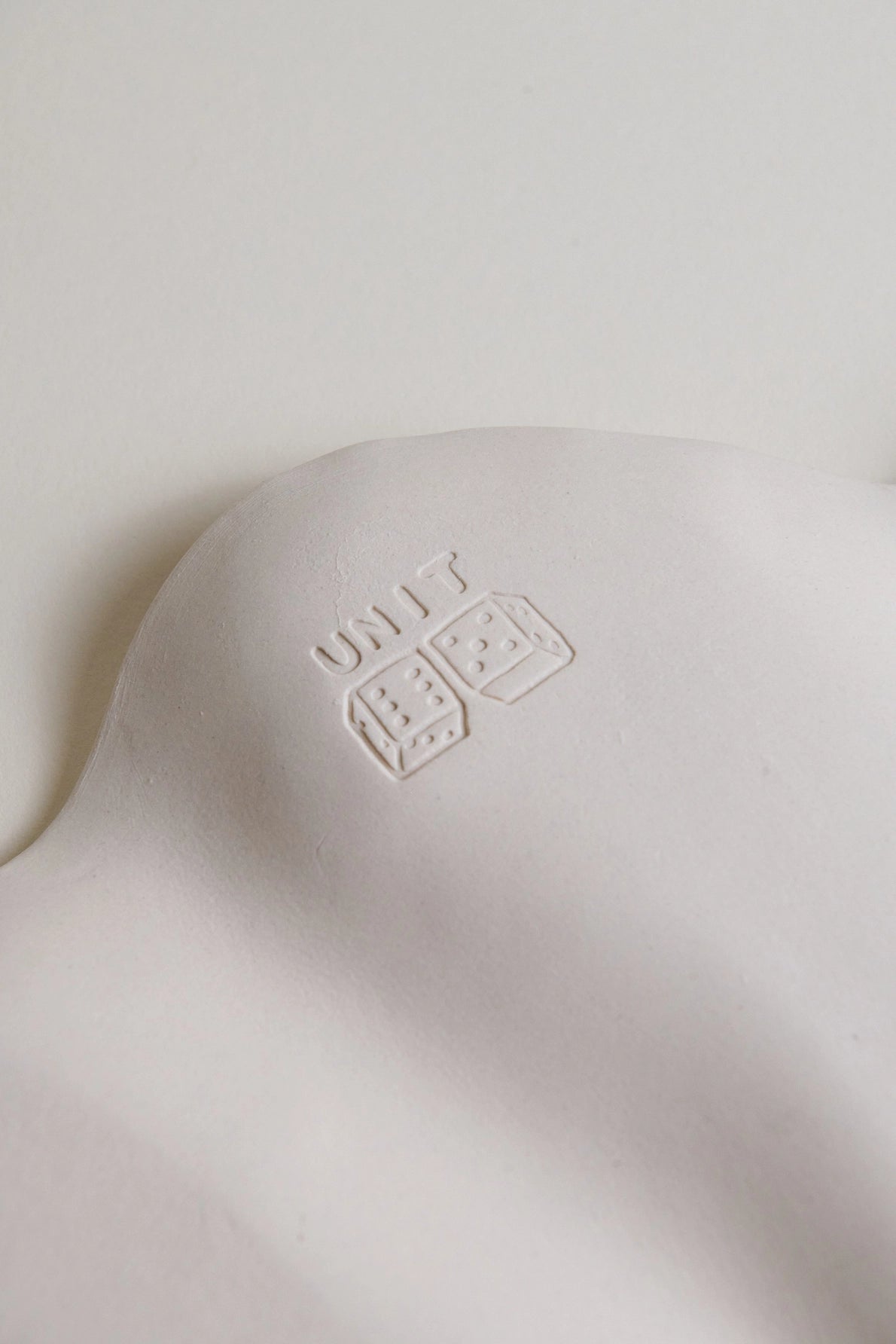 White Stoneware Charcuterie Board