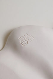 White Stoneware Charcuterie Board