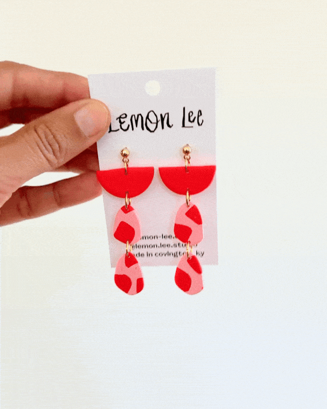 Cherry Drop Earrings