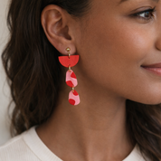 Cherry Drop Earrings
